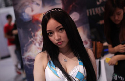 2014年第十二届上海chinajoy豪乳美女